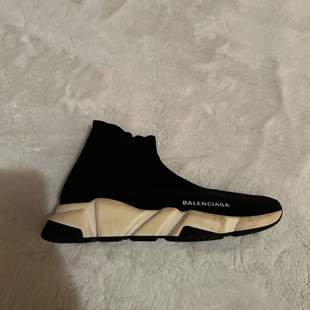 Balenciaga Black Speed Trainer Sneakers